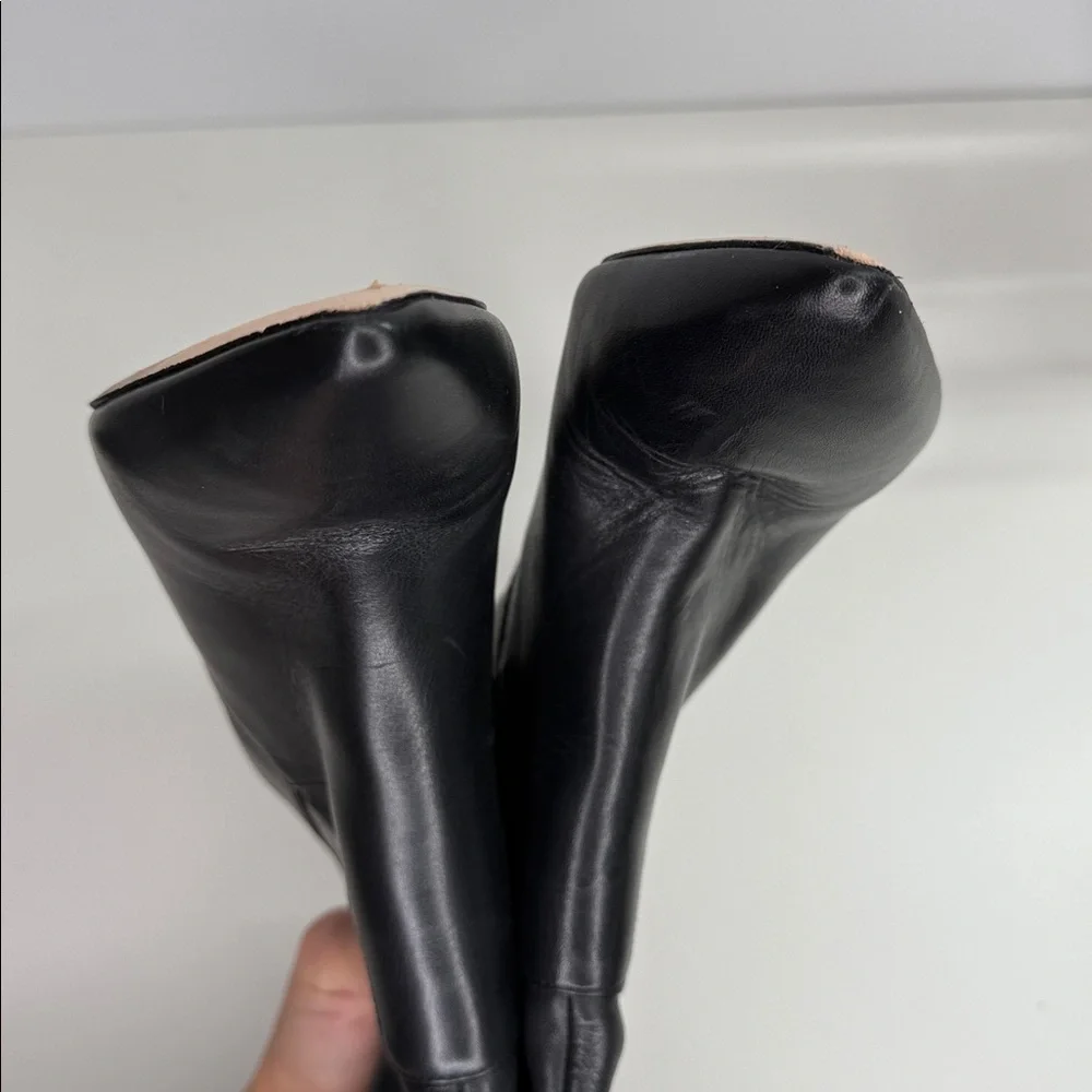 Antonio Melani Mckendra high heeled black riding boots calf boots black 6 - Picture 8 of 12